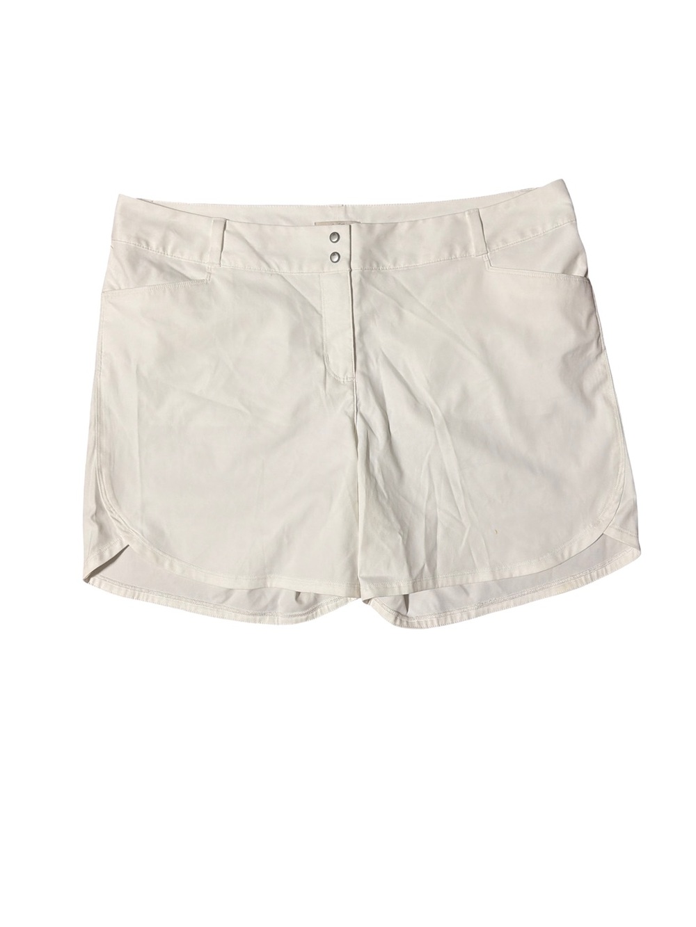 adidas White Skort Women's Double Button Waist